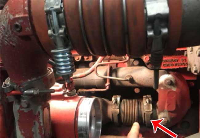 Cummins EGR block off - hot side